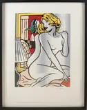 Roy Lichtenstein, Vrouwelijk naakt, Lithografische reproductie