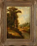H. Rijkelijkhuijsen, Landschap met figuren