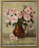 Lodewijk Christiaan van der Steen, Kan met bloemen, Olieverf op linnen
