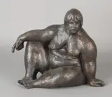 Compositie beeld door Cornel Snels, Naakte vrouw