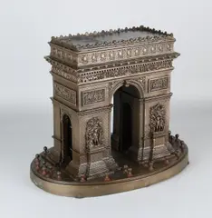 Groot 19e eeuws bronzen beeld, Arc de Triompfe