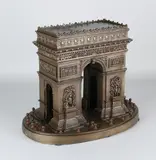 Groot 19e eeuws bronzen beeld, Arc de Triompfe