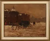 Marie Henri Mackenzie, Koetsen in de winter, Koetsen in de winter