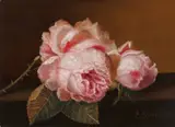 C. Cornelis, Rozen, Olieverf op paneel