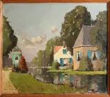Pieter van Noort, Huizen langs de Vecht