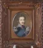 M. Roche, Portret Herzog Wilhelm von Braunschweig, Gouache op ivoor