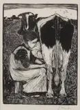 Jan Mankes, Melkende boerin