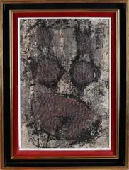 Herbert Götzinger, Moderne compositie, Olieverf op paneel