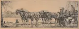 Wim Hofker, Biertransport, Ets op papier