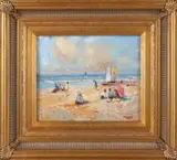 P. Renard, Hollands strandgezicht