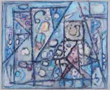 Meinert Volkers '88, Abstract, Olieverf op linnen