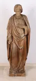Houtgestoken heilig figuur, 18e - 19e eeuw