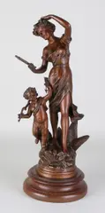 Groot antiek Frans beeld, 1915