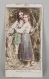 William-Adolphe Bouguereau, Dans les bois, Aquarel op papier