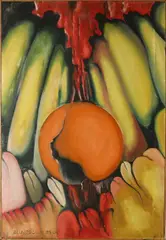 Bernard Solomonick, Moderne compositie, Olieverf op linnen