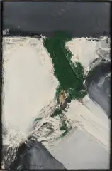 Henk Schuring, Abstract, Olieverf op linnen