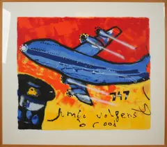 Herman Brood, Jumbo, Zeefdruk op papier