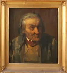 Monogram P.V.B., Portret Duitse heer, Olieverf op linnen