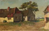 Wetering de Rooy, Boerderij, Olieverf op linnen