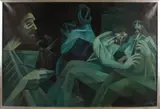 Peter de Rijcke, Bevroren tranen, Acryl op linnen