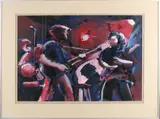 Peter de Rijcke, Dylan en Gascia, Gouache op papier