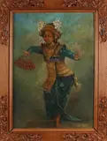Onduid. gesig., Balinese danseres