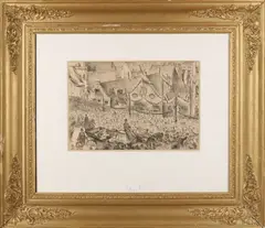 J. Braakensiek, Prinsjesdag, Antieke lithografie