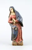 18e eeuw by 18e Eeuwse houtgestoken Madonna met polychromie, sold Oct 2018