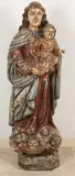18e eeuw by Mariabeeld met kind Jezus, sold Oct 2018