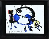Jan te Wierik, Fantasie figuren, Acryl op paneel