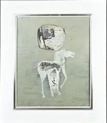 Jan van Heel, Paardje, Olieverf op linnen