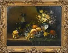 Tilly Moes, Stilleven, Olieverf op linnen