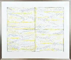 Jan Wolkers, Abstract, Litho op papier