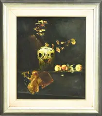 H. van Steen, Stilleven, Olieverf op linnen