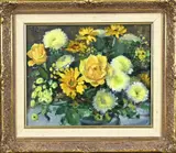 Joop Stierhout, Bloemen op vaas, Joop Stierhout