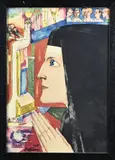 J.H. Toorop, Biddende non, 1926, Lithografie