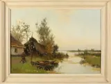Adrianus Zwart, Poldergezicht met boerderij