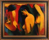 Russische School, Refused desires, Olieverf op linnen