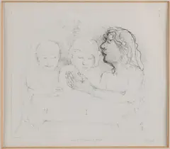 Co Westerik, Familie, Lithografie op papier