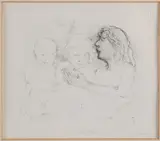 Co Westerik, Familie, Lithografie op papier