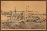 F. van Eerten, Paleis van de gouverneur, Tekening op papier