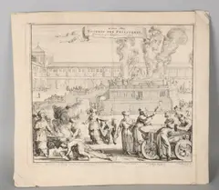 Gerard van Keulen, Joodse gravure, Joodse gravure 'Voorhof der priesteren'