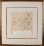 Lithografie John Lennon, Bed Peace, Lithografie John Lennon