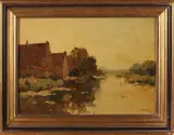 Aris Knikker, Huizen langs vaart