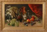 Juliana Mansfeld, Stilleven met fruit, Olieverf op linnen