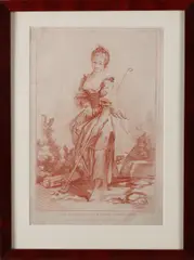 F. Boucler, Rode ets, 18e Eeuwse rode ets
