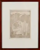 Jan Mankes, Melkende boerin