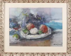 Kees Verwey, Stilleven, Aquarel op papier