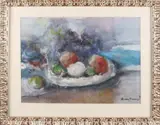 Kees Verwey, Stilleven, Aquarel op papier