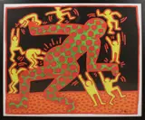 Keith Haring, Figuratieve voorstelling, Lithografie op papier